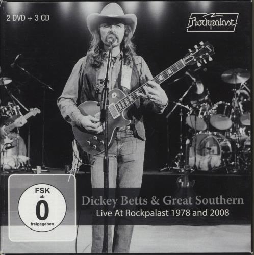 Dickey Betts Live At Rockpalast 1978 And 2008 5-CD album set German DBT5CLI878372