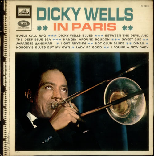 Dicky Wells In Paris vinyl LP album (LP record) French D4HLPIN544656