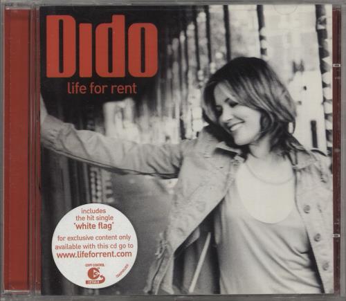 Dido Life For Rent - Hype sticker CD album (CDLP) UK ODICDLI866138