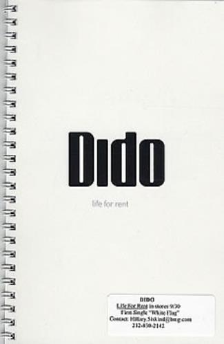 Dido Life For Rent book US ODIBKLI299360
