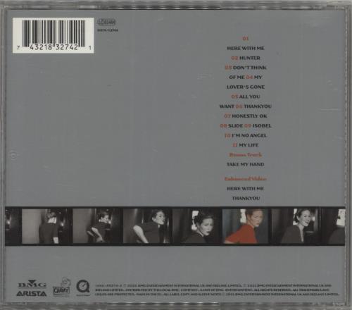 Dido No Angel CD album (CDLP) UK ODICDNO866162