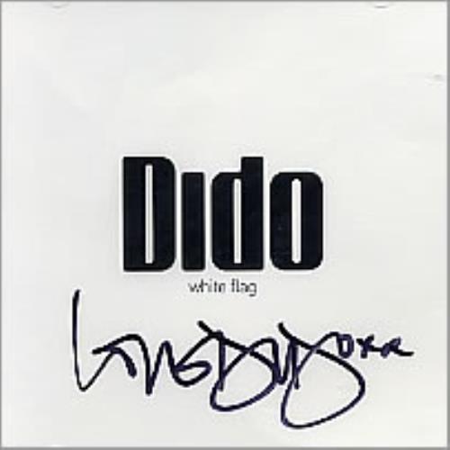 Dido White Flag - Autographed CD single (CD5 / 5") US ODIC5WH279866