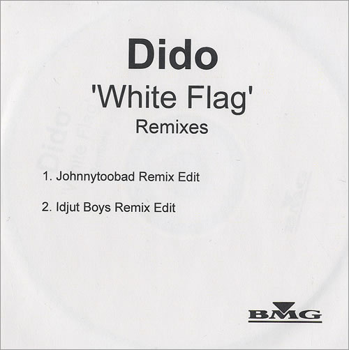 Dido White Flag - Remixes CD-R acetate UK ODICRWH256817