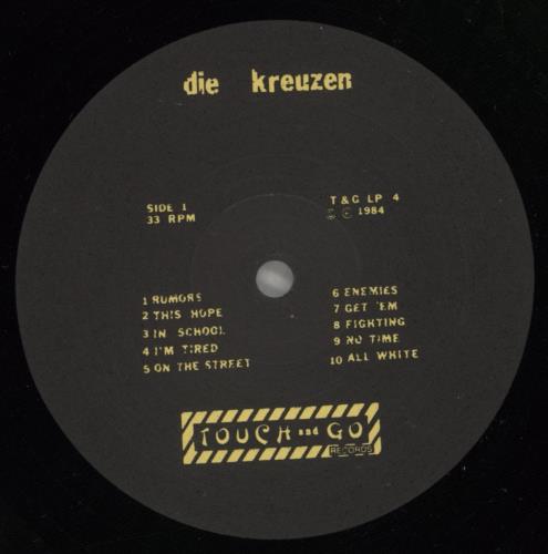 Die Kreuzen Century Days vinyl LP album (LP record) UK 28SLPCE880194