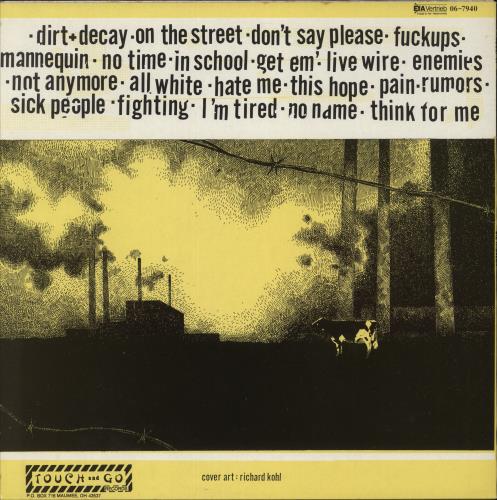 Die Kreuzen Century Days vinyl LP album (LP record) UK 28SLPCE880194