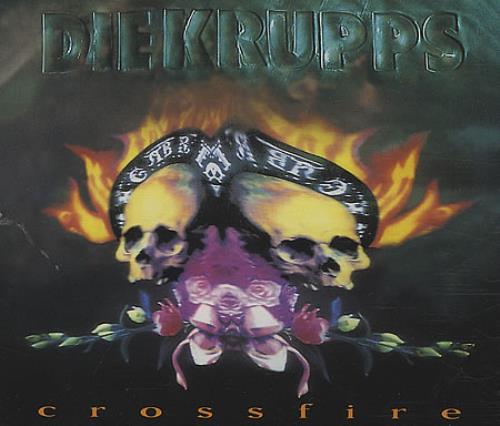 Die Krupps Crossfire CD single (CD5 / 5") Austrian DIKC5CR395232