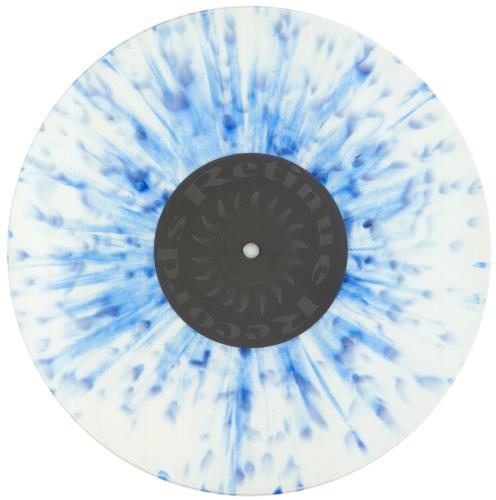 Die So Fluid Spawn Of Dysfunction - White With Blue Splatter Vinyl 10" vinyl single (10 inch record) UK DE910SP856693