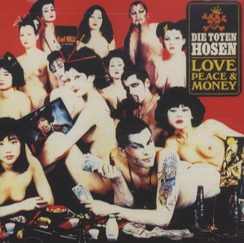 Die Toten Hosen Love, Peace & Money CD album (CDLP) German DTHCDLO52586