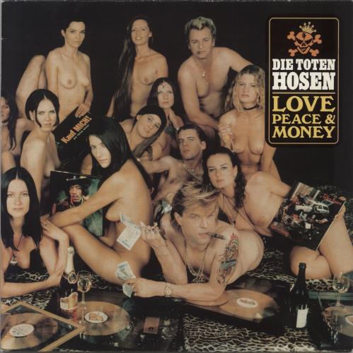 Die Toten Hosen Love, Peace & Money vinyl LP album (LP record) UK DTHLPLO861044