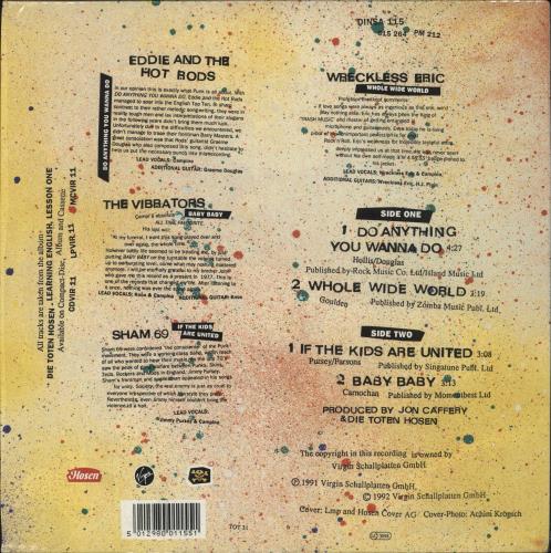 Die Toten Hosen The Nightmare Continues EP - Red viny - Opened shrink 10" vinyl single (10 inch record) German DTH10TH881108