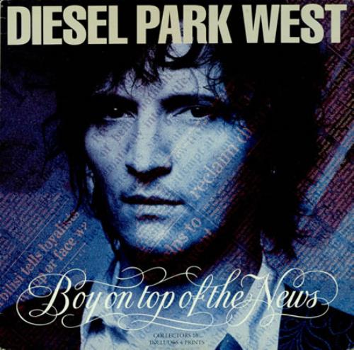 Diesel Park West Boy On Top Of The News + Prints 10" vinyl single (10 inch record) UK DPW10BO386863