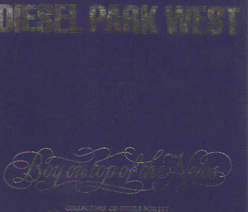 Diesel Park West Boy On Top Of The News - box Ex CD single (CD5 / 5") UK DPWC5BO270135