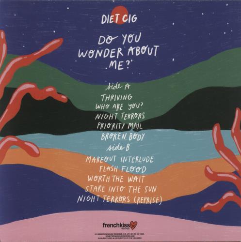 Diet Cig Do You Wonder About Me? - Glow In The Dark Vinyl vinyl LP album (LP record) US 9OGLPDO871777