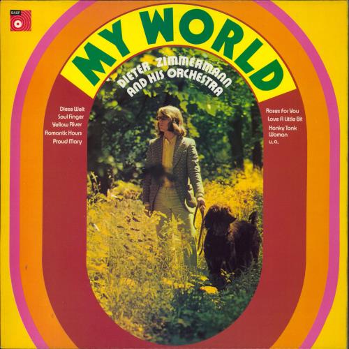 Dieter Zimmermann My World vinyl LP album (LP record) German 44TLPMY799501