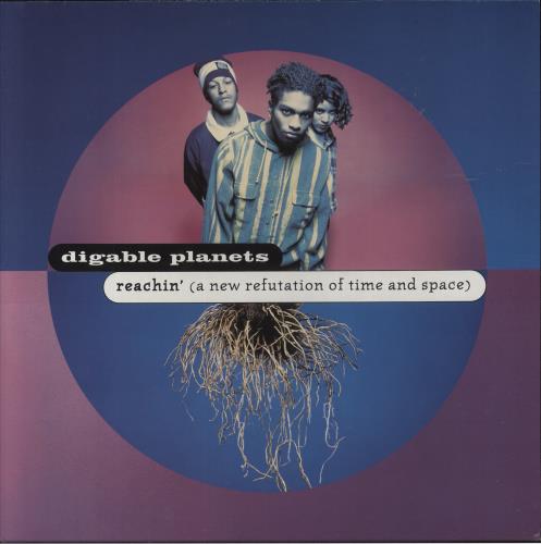 Digable Planets Reachin' (A New Refutation Of Time And Space) vinyl LP album (LP record) UK Y6MLPRE710687