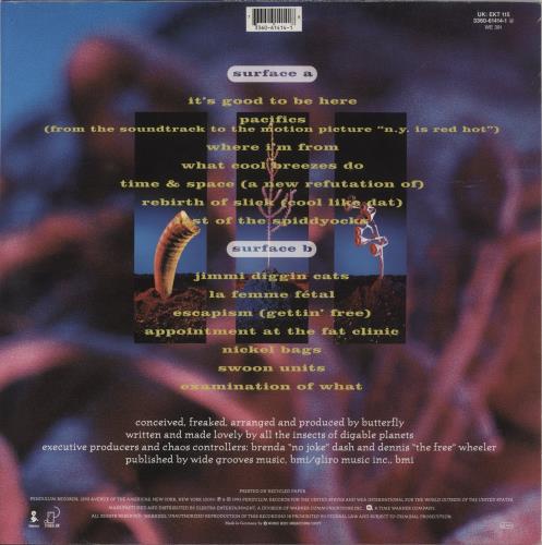 Digable Planets Reachin' (A New Refutation Of Time And Space) vinyl LP album (LP record) UK Y6MLPRE710687