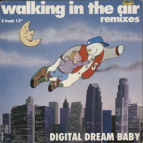 Digital Dream Baby Walking In The Air - Remixes 12" vinyl single (12 inch record / Maxi-single) UK 9OX12WA868749