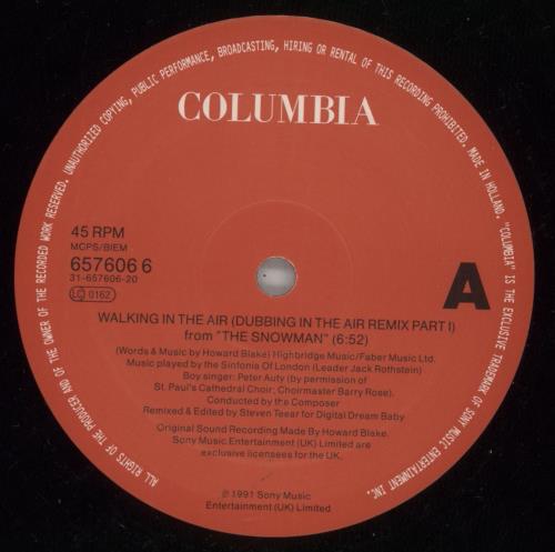 Digital Dream Baby Walking In The Air - Remixes 12" vinyl single (12 inch record / Maxi-single) UK 9OX12WA868749