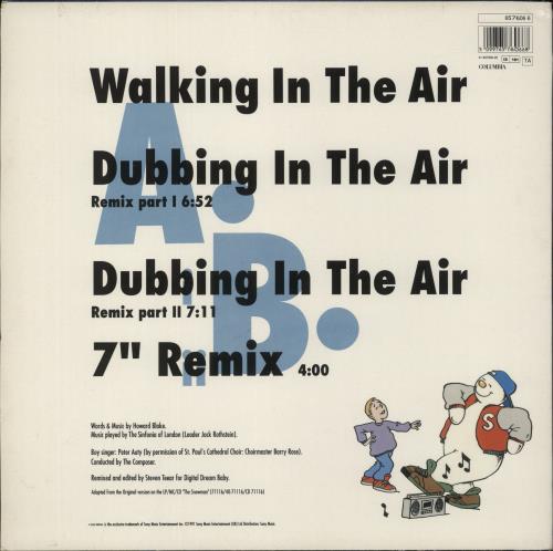 Digital Dream Baby Walking In The Air - Remixes 12" vinyl single (12 inch record / Maxi-single) UK 9OX12WA868749