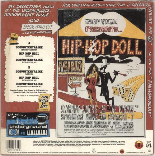 Digital Underground Doowutchyalike + Shrink 12" vinyl single (12 inch record / Maxi-single) US DB712DO711714