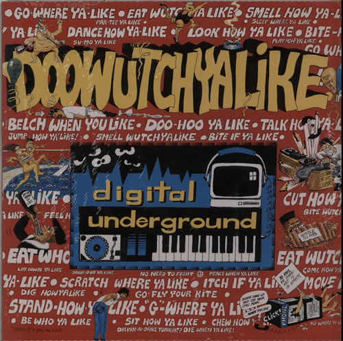 Digital Underground Doowutchyalike 12" vinyl single (12 inch record / Maxi-single) UK DB712DO633311