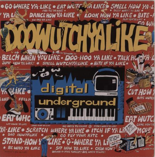 Digital Underground Doowutchyalike 12" vinyl single (12 inch record / Maxi-single) UK DB712DO757755