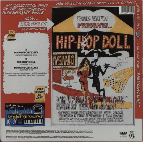 Digital Underground Doowutchyalike 12" vinyl single (12 inch record / Maxi-single) UK DB712DO757755