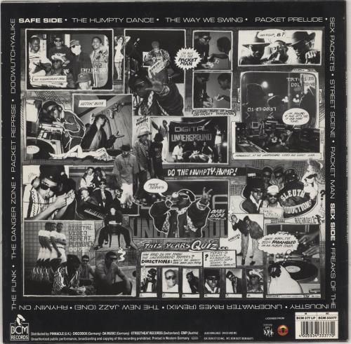 Digital Underground Sex Packets - EX vinyl LP album (LP record) UK DB7LPSE711695