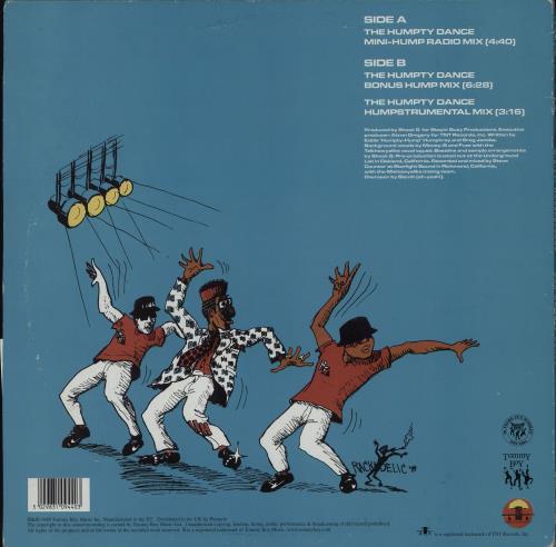 Digital Underground The Humpty Dance 12" vinyl single (12 inch record / Maxi-single) US DB712TH757754