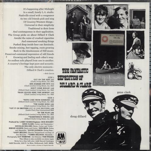 Dillard & Clark The Fantastic Expedition Of Dillard & Clark vinyl LP album (LP record) US D+CLPTH793702