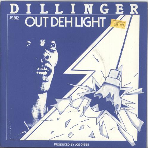 Dillinger Out De Light - Picture Sleeve 7" vinyl single (7 inch record / 45) UK DL-07OU730129