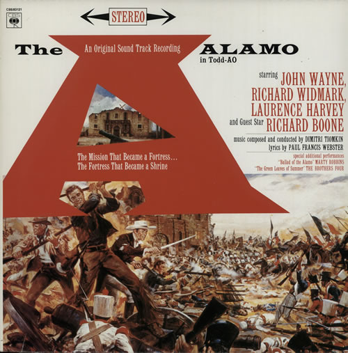 Dimitri Tiomkin The Alamo vinyl LP album (LP record) French G85LPTH631241