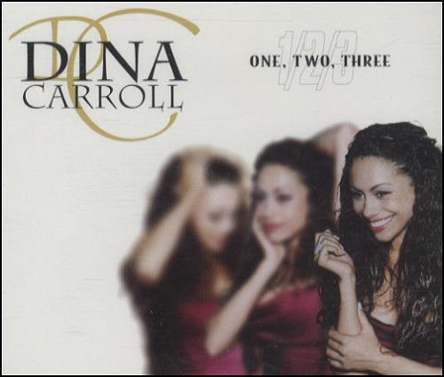 Dina Carroll One, Two, Three CD single (CD5 / 5") UK DNCC5ON124281