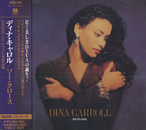 Dina Carroll So Close CD album (CDLP) Japanese DNCCDSO250844