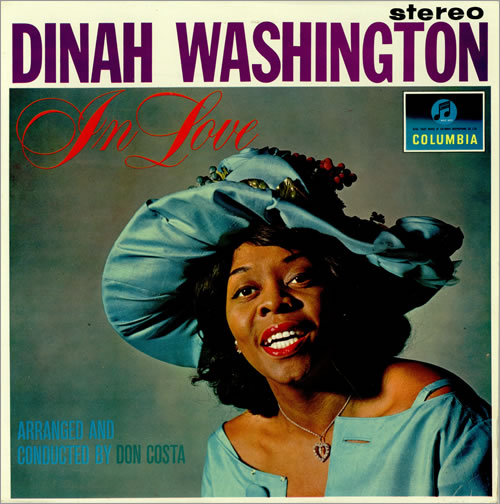Dinah Washington In Love vinyl LP album (LP record) UK DNHLPIN459205