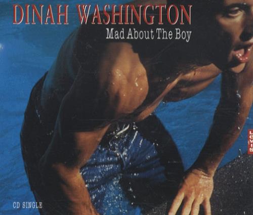 Dinah Washington Mad About The Boy CD single (CD5 / 5") UK DNHC5MA85602
