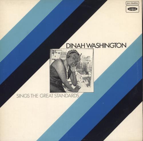 Dinah Washington Sings The Great Standards 2-LP vinyl record set (Double LP Album) UK DNH2LSI548800