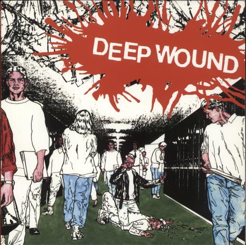 Dinosaur Jr Deep Wound - Red Vinyl vinyl LP album (LP record) UK DJRLPDE877896