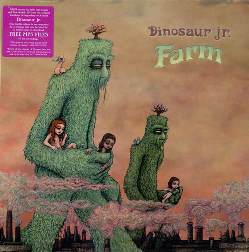 Dinosaur Jr Farm 2-LP vinyl record set (Double LP Album) US DJR2LFA479574