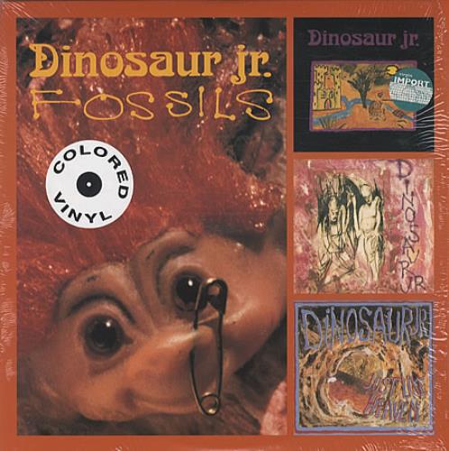 Dinosaur Jr Fossils - Red Vinyl 10" vinyl single (10 inch record) US DJR10FO340034