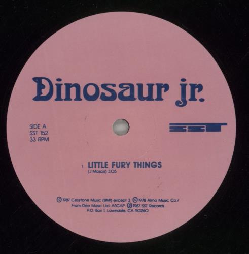 Dinosaur Jr Little Fury Things 12" vinyl single (12 inch record / Maxi-single) UK DJR12LI868450