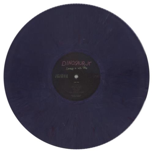 Dinosaur Jr Sweep It Into Space - Purple Ripple Vinyl + CD + Opened Shrink vinyl LP album (LP record) US DJRLPSW871265