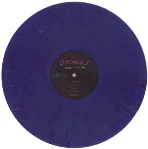 Dinosaur Jr Sweep It Into Space - Purple Ripple Vinyl vinyl LP album (LP record) UK DJRLPSW862626