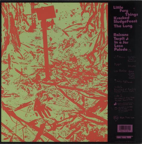 Dinosaur Jr You're Living All Over Me - 2nd - Red Label w/ Black Text vinyl LP album (LP record) US DJRLPYO874173