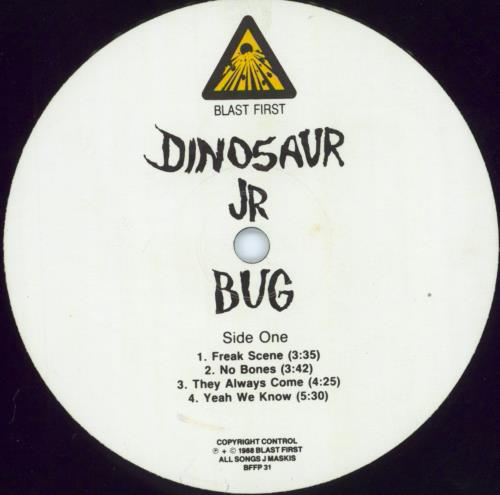 Maglietta Nera Dinosaur Jr. Bug – Uomo, Cotone, Maniche Corte – Nuova Ufficiale