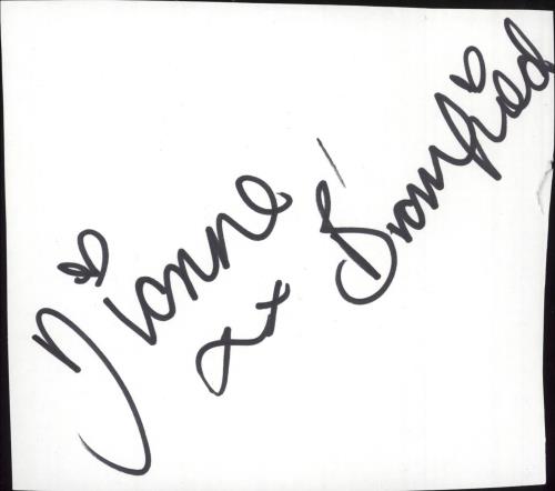 Dionne Bromfield Autograph memorabilia UK D0AMMAU734985