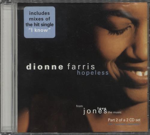 Dionne Farris Hopeless CD single (CD5 / 5") UK DC8C5HO709072