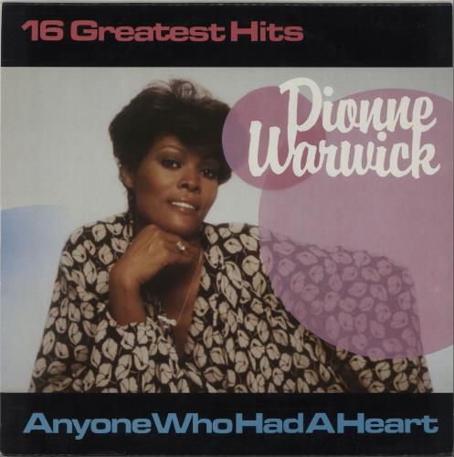 Dionne Warwick 16 Greatest Hits vinyl LP album (LP record) German DIWLPGR663325