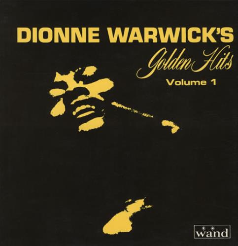 Dionne Warwick Golden Hits Volume 1 vinyl LP album (LP record) UK DIWLPGO268501