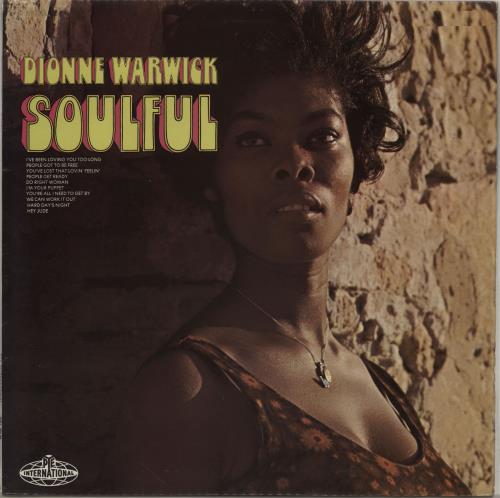 Dionne Warwick Soulful vinyl LP album (LP record) UK DIWLPSO762840